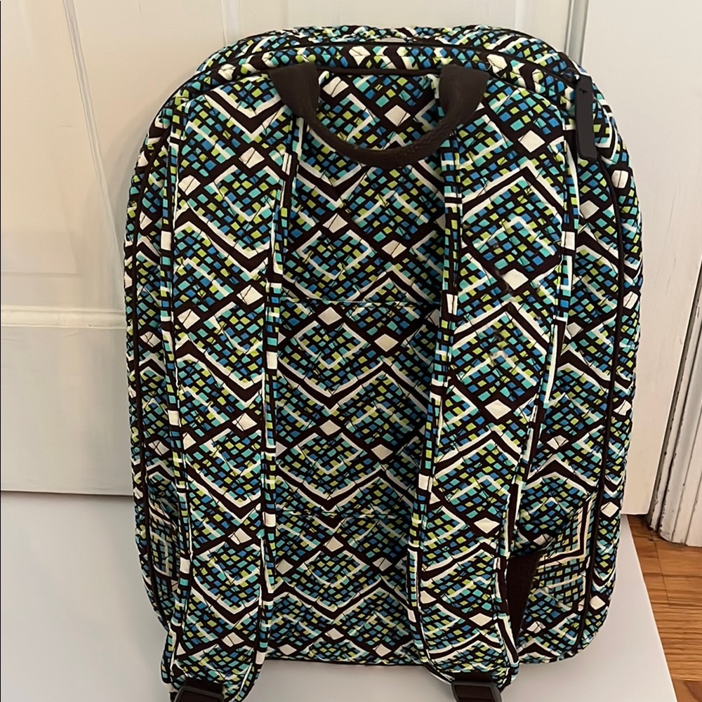 Geometric Pattern Backpack - image 2